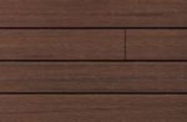 40 boards, 20.4sqm Voyager Brown Composite Woodgrain effect Outdoor Decking HO603