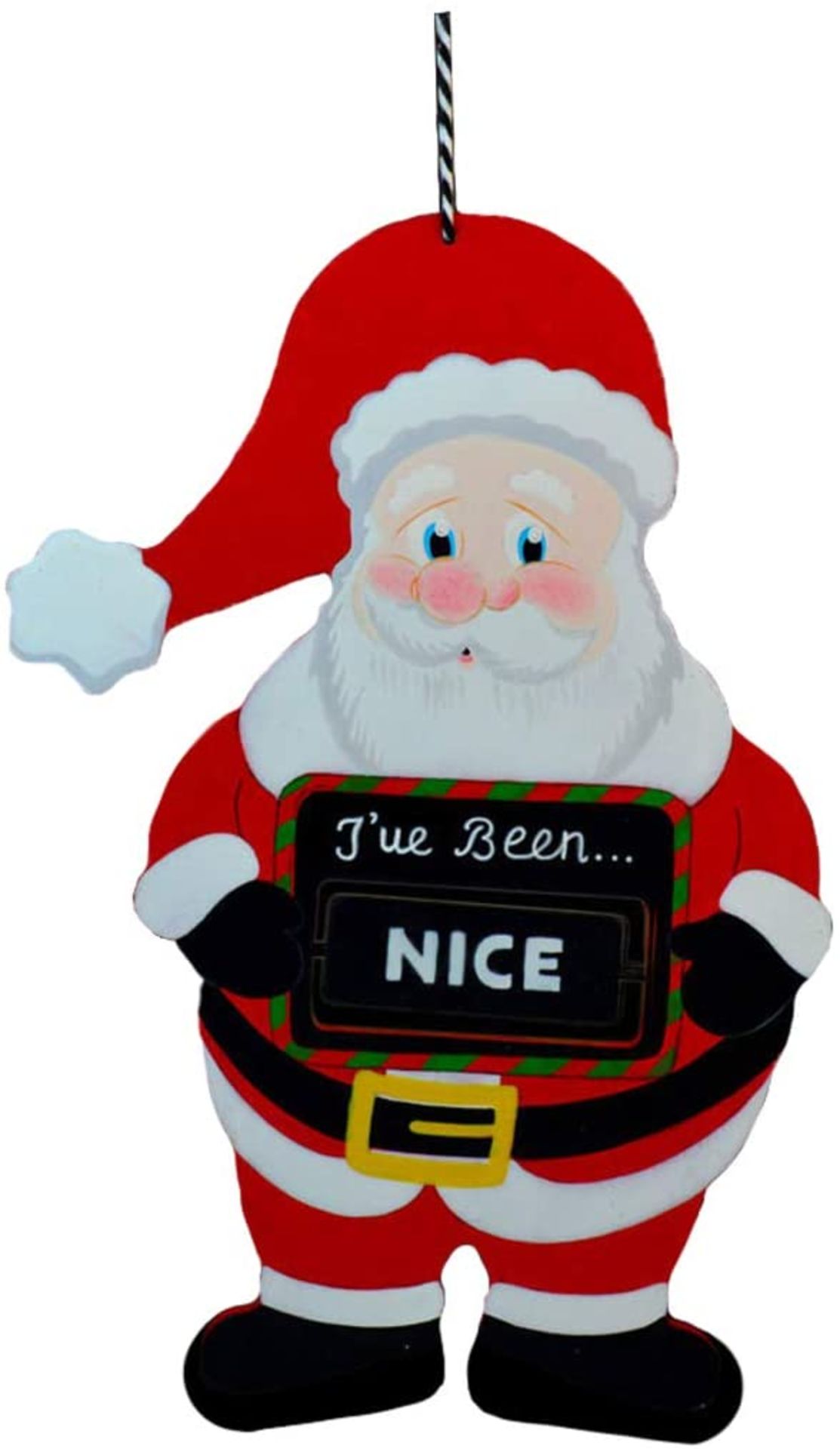 10 x Christmas Kids' Bedroom Door Hangers - 'Naughty Or Nice' - Image 4 of 7