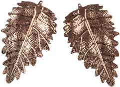10 x 2 Pieces of Copper Style Leaf Tree Hanger Decorations