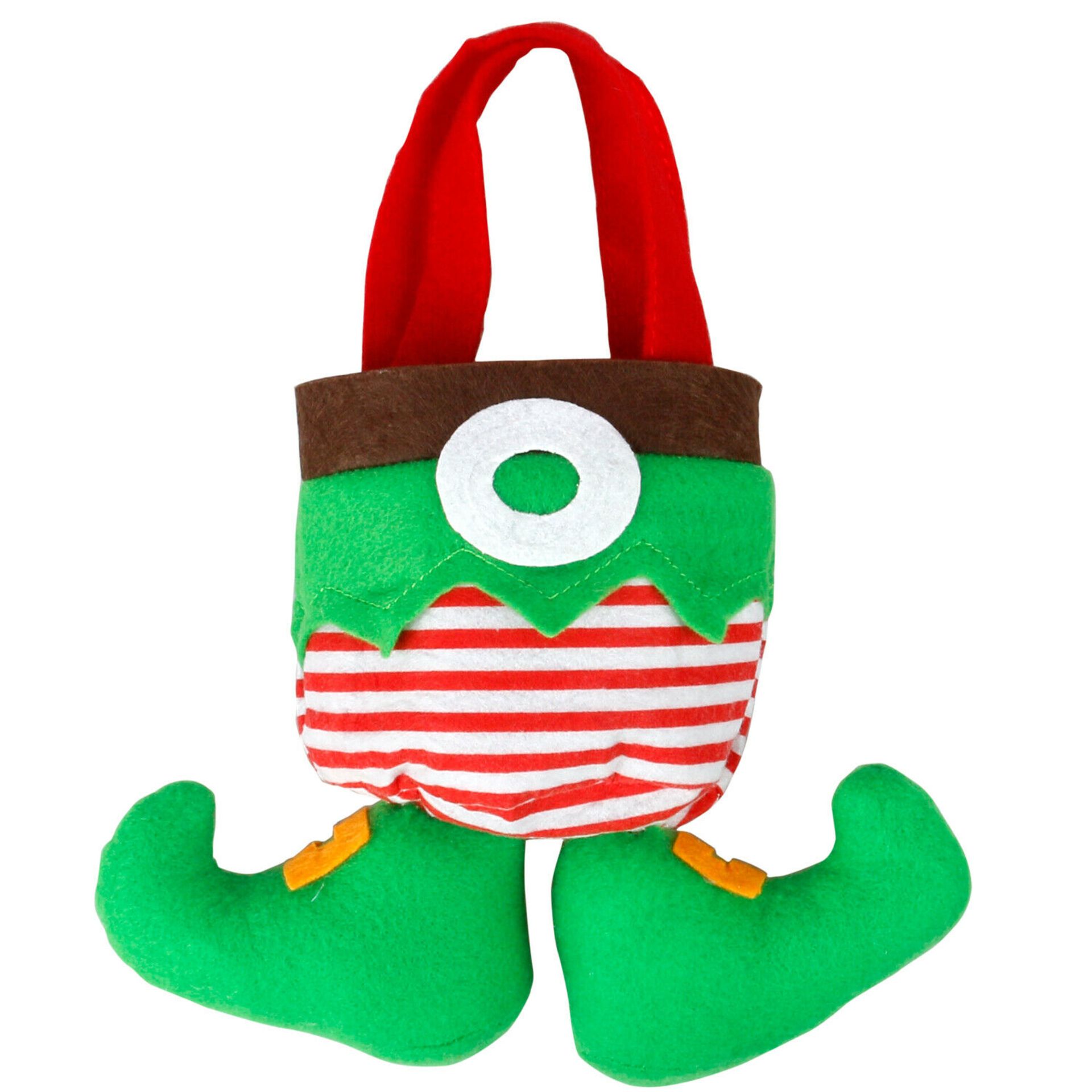 10 x Elf Stocking Treat Bag