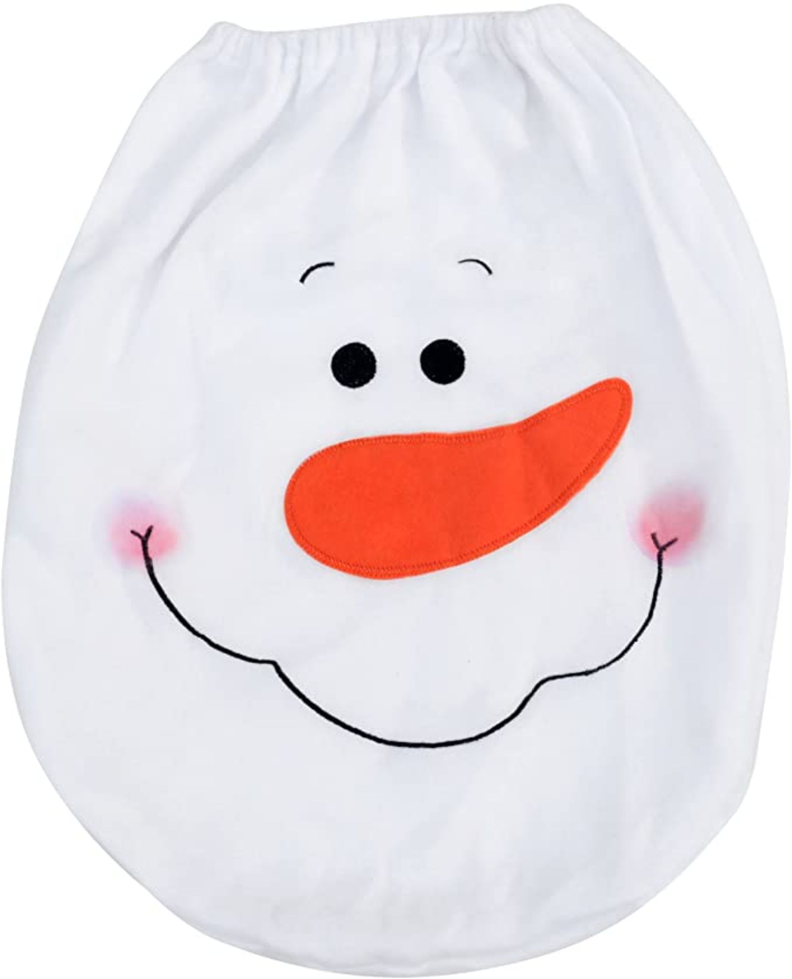 5 x Snowman Toilet Seat Cover, Cistern Cover And Rug Set - Image 4 of 6