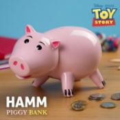 (10B) Lot RRP £75.00. 4x Disney Pixar Items. 3x Hamm Piggy Bank RRP £15.00 Each. 1x Bo Peep Lam...