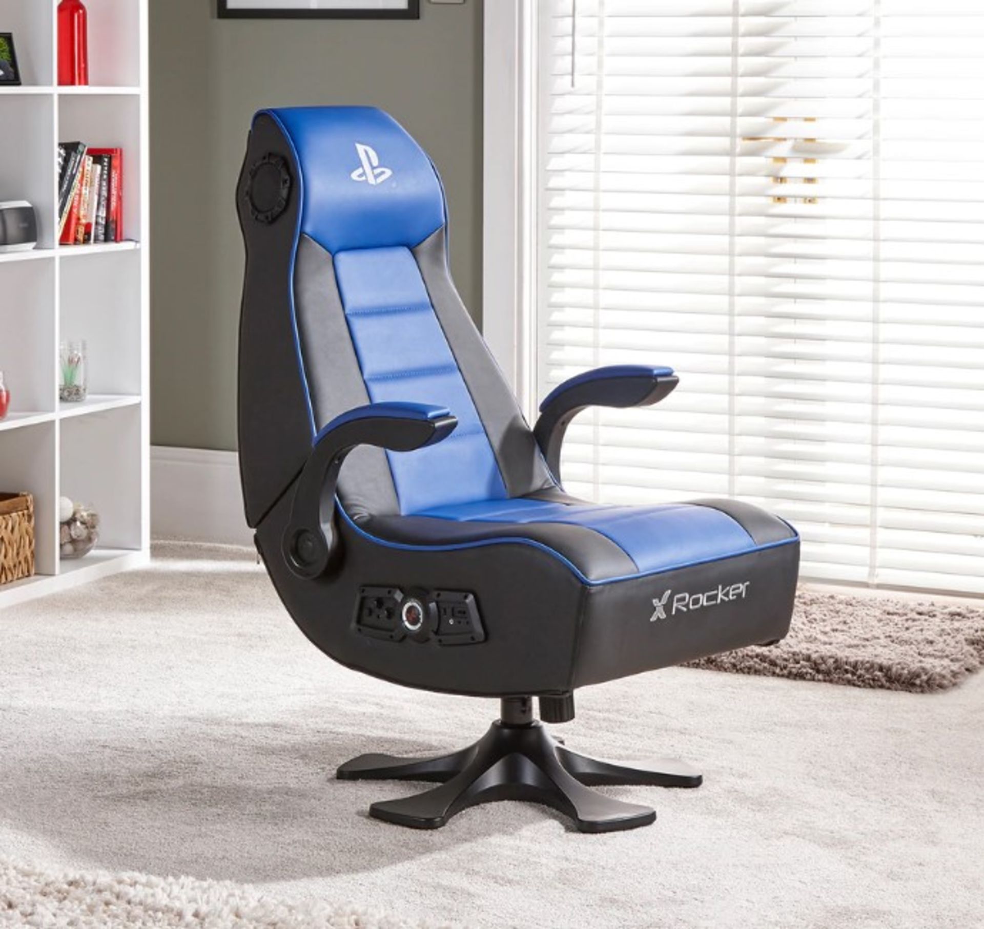 RRP £249.99. X-Rocker Infiniti 2.1 Playstation Audio Multimedia Gaming Chair. (Unit Appears As N... - Image 8 of 8