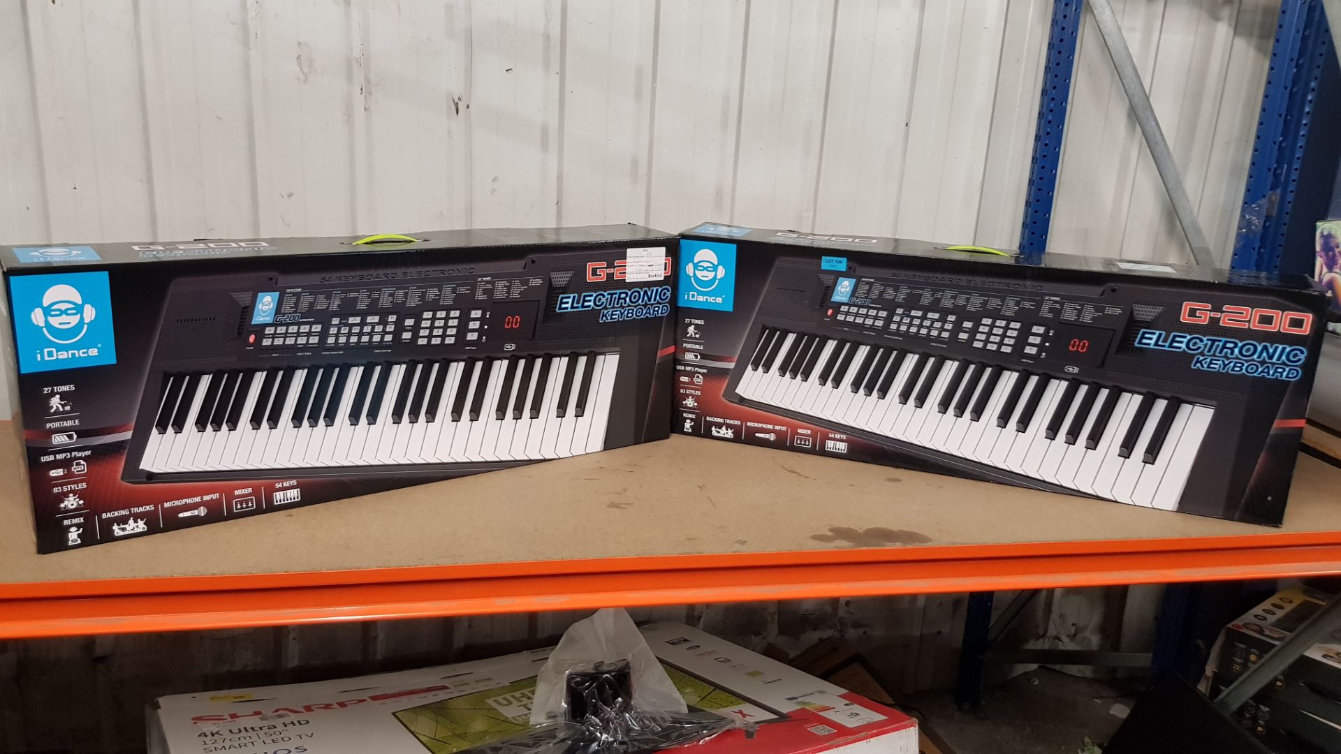 (11G) Lot RRP £118. 2x iDance G-200 Electronic Keyboard RRP £59 Each. (All Units Have Return T... - Image 6 of 6