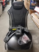 (10J) RRP £299.99. X-Rocker Monsoon RGB 4.1 Neo Motion LED Gaming Chair. (Lot Contains Chair B...