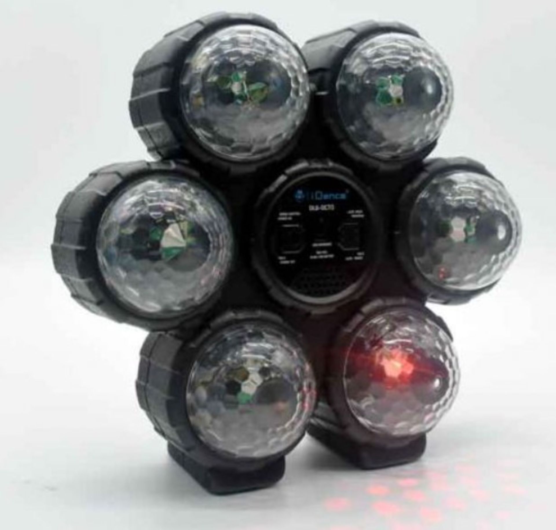 (11C) Lot RRP £100. 4x iDance Sound Activated Circle Disco Lights RRP £25.00 Each. (All Units H... - Image 3 of 3
