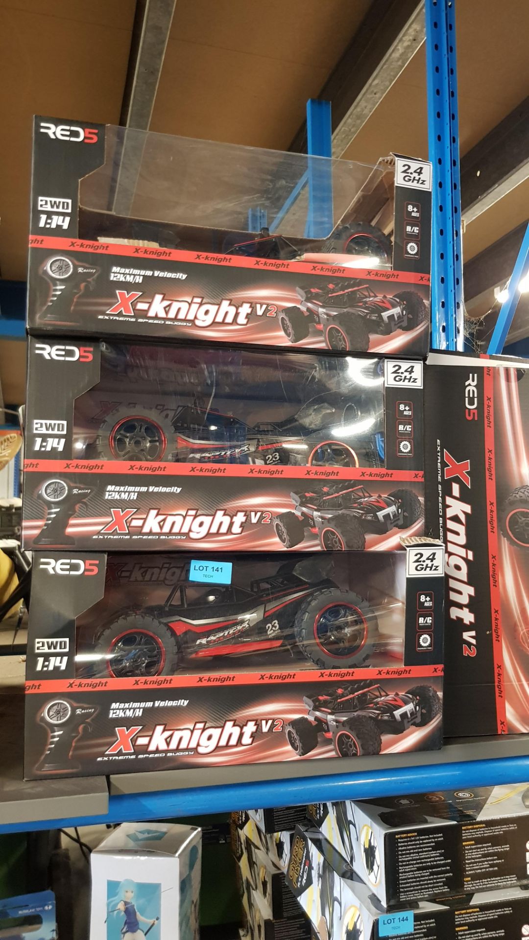 (6F) Lot RRP £168. 6x Red5 X-Knight V2 Extreme Speed Buggy RC RRP £28 Each. (All Units Have Ret... - Image 5 of 5