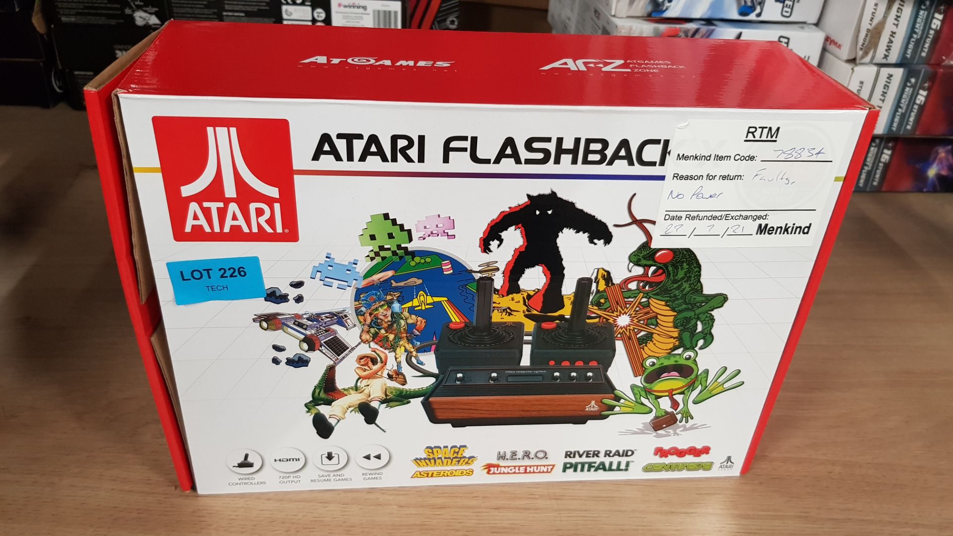(6E) RRP £75. Atari Flashback X Retro Console With 110 Games. (Unit Has Return To Manufacturer S... - Image 7 of 10