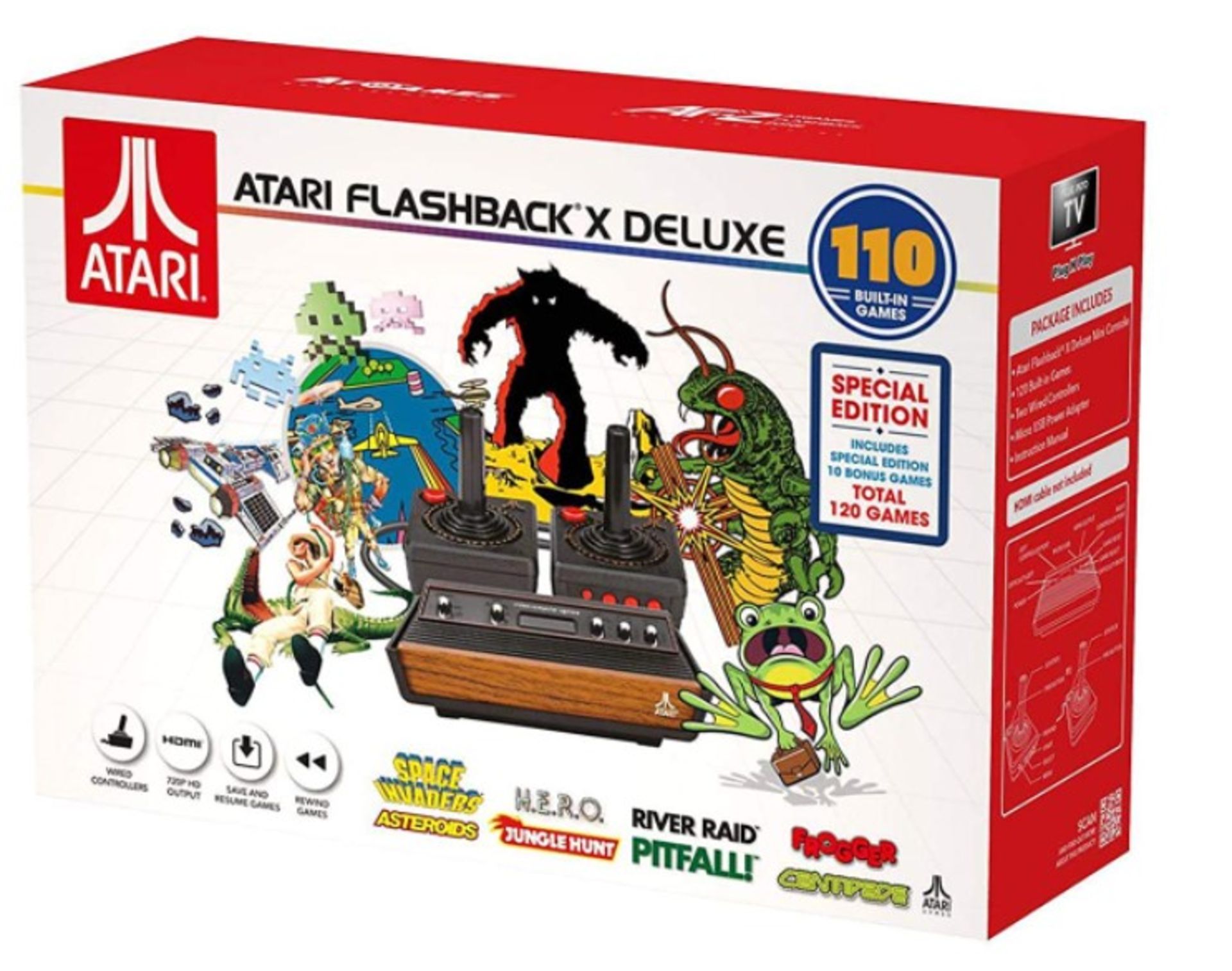 (11B) RRP £75. Atari Flashback X Retro Console With 110 Games. (Unit Has Return To Manufacturer... - Image 7 of 12