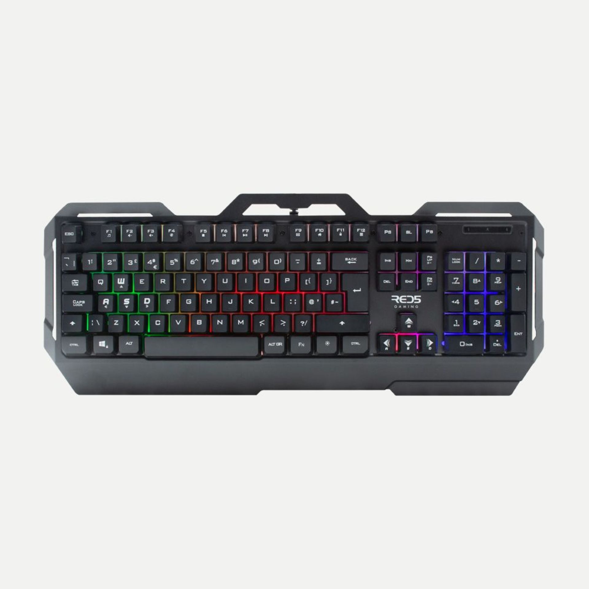 (6D) 8x Items. 6x Red5 Light Up Gaming Keyboard. 1x Red5 Orbit Light Up Gaming Keyboard. 1x Trust... - Image 4 of 12