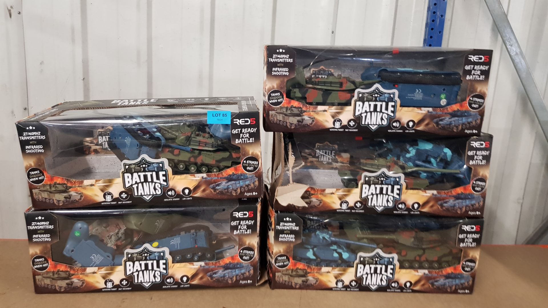 (10I) Lot RRP £294.00. 6x Battle Tanks Twin Pack RRP £49.00 Each. (All Units Have Return To Man... - Image 5 of 6