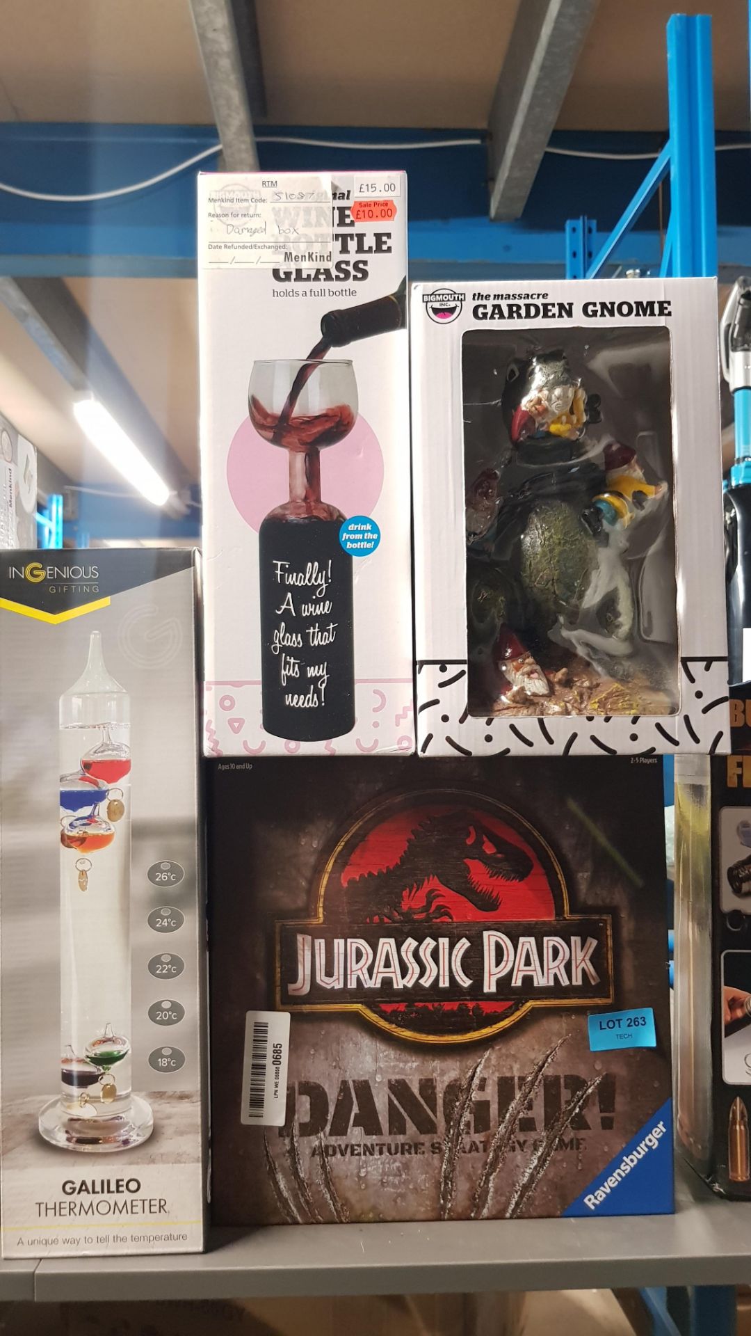 (5L) Lot RRP £177.00. 9x Items. 3x Ingenious Galileo Thermometer RRP £19.00. 1x Jurassic Park... - Image 9 of 10