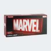 (6G) Lot RRP £110. 5x Paladone Marvel Logo Light RRP £22.00 Each. (All Units Have Return To Man...