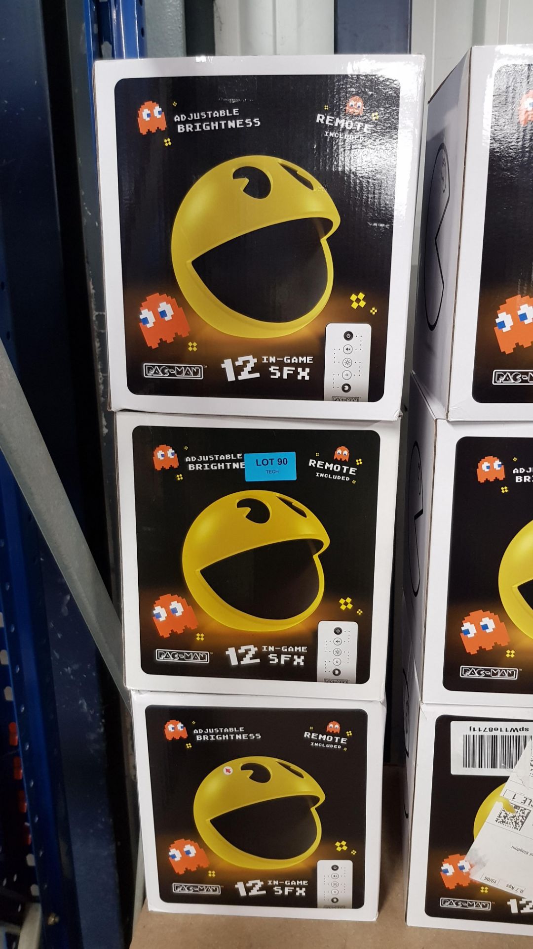 (11D) Lot RRP £90. 3x Pac Man 12 In Game SFX Lamp RP £30 Each. (All Units Have Return To Manuf... - Image 3 of 3