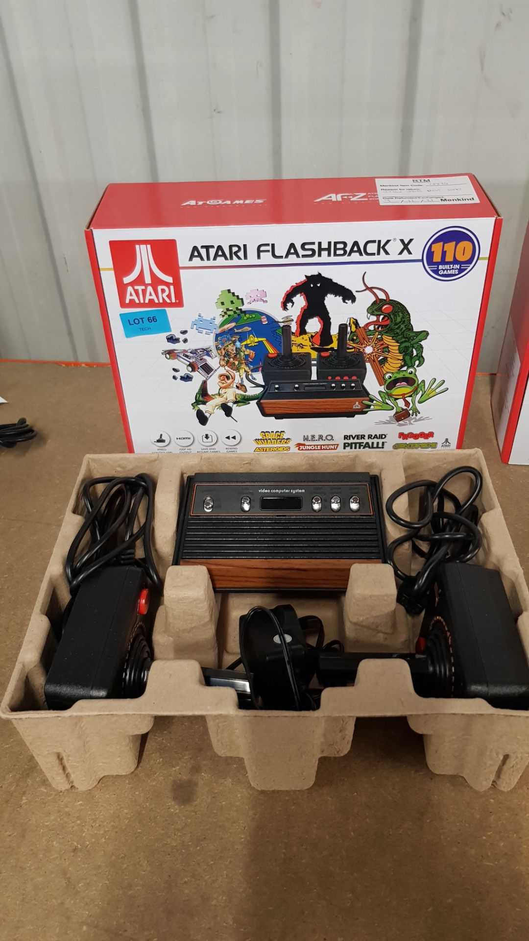 (11B) RRP £75. Atari Flashback X Retro Console With 110 Games. (Unit Has Return To Manufacturer... - Image 6 of 12