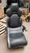 RRP £399.99. X-Rocker Evo Elite 4.1 RGB LED Pedestal Gaming Chair Black / Grey (Main Body Only)....