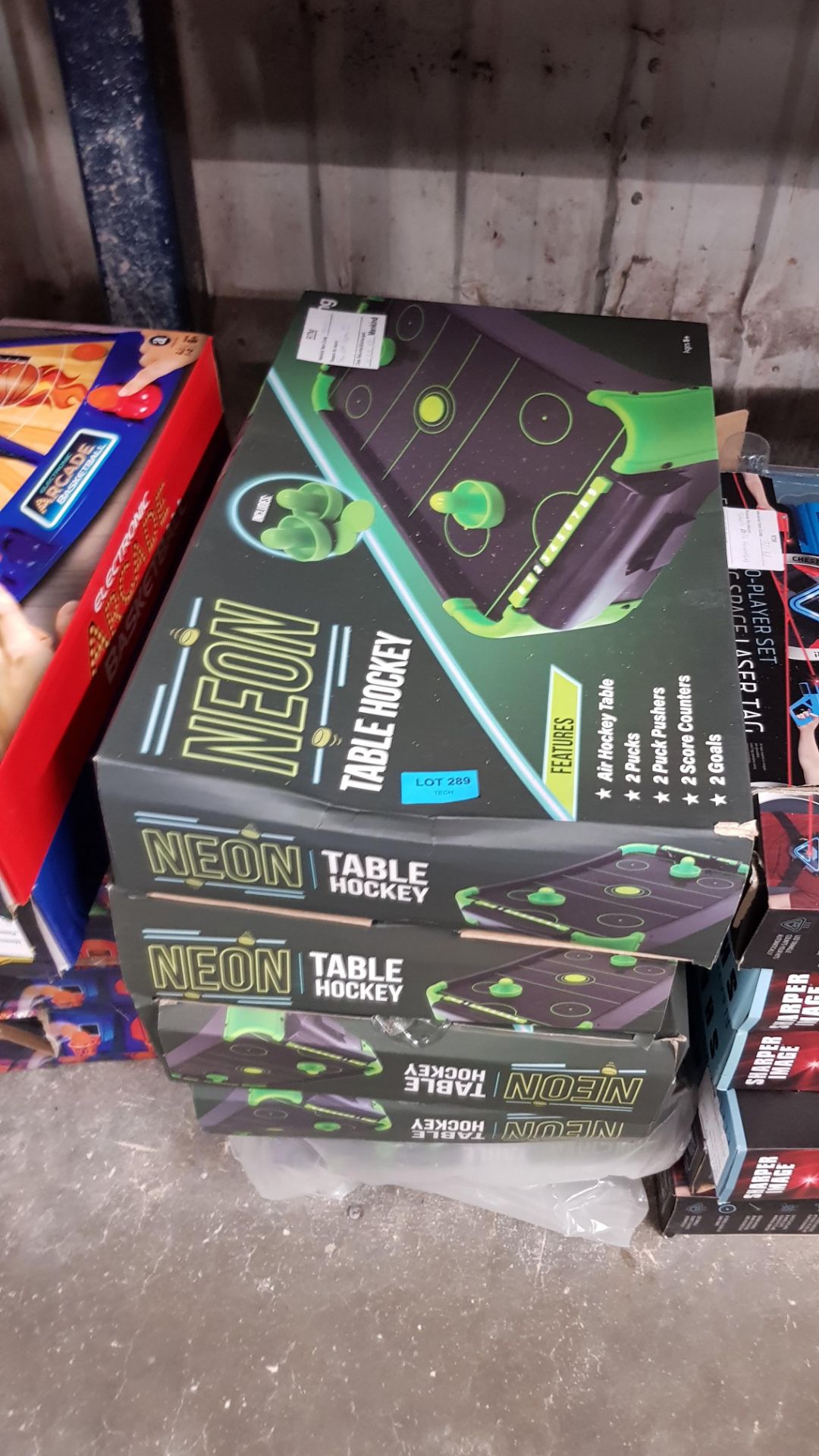 (11C) Lot RRP £150.00. 6x #winning Neon Table Hockey RRP £25.00 Each. (All Units Have Return To... - Image 4 of 4