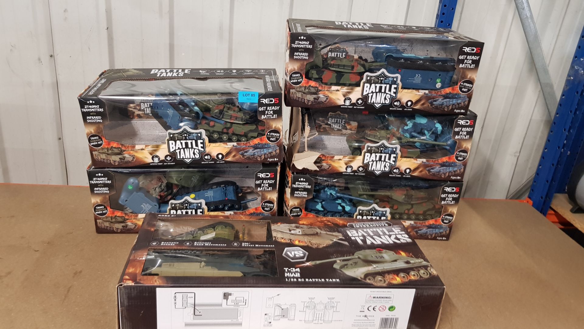 (10I) Lot RRP £294.00. 6x Battle Tanks Twin Pack RRP £49.00 Each. (All Units Have Return To Man... - Image 4 of 6