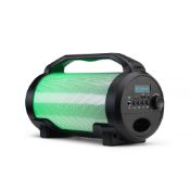 (6D) Lot RRP £210. 9x Items. 7x iDance Cyclone 400 Bluetooth Party Speaker With Disco Light. 1x...