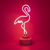 (5L) Lot RRP £215.00. 10x Items. 3x #winning Neon Flamingo Light RRP £40.00. 3x #winning Neon...