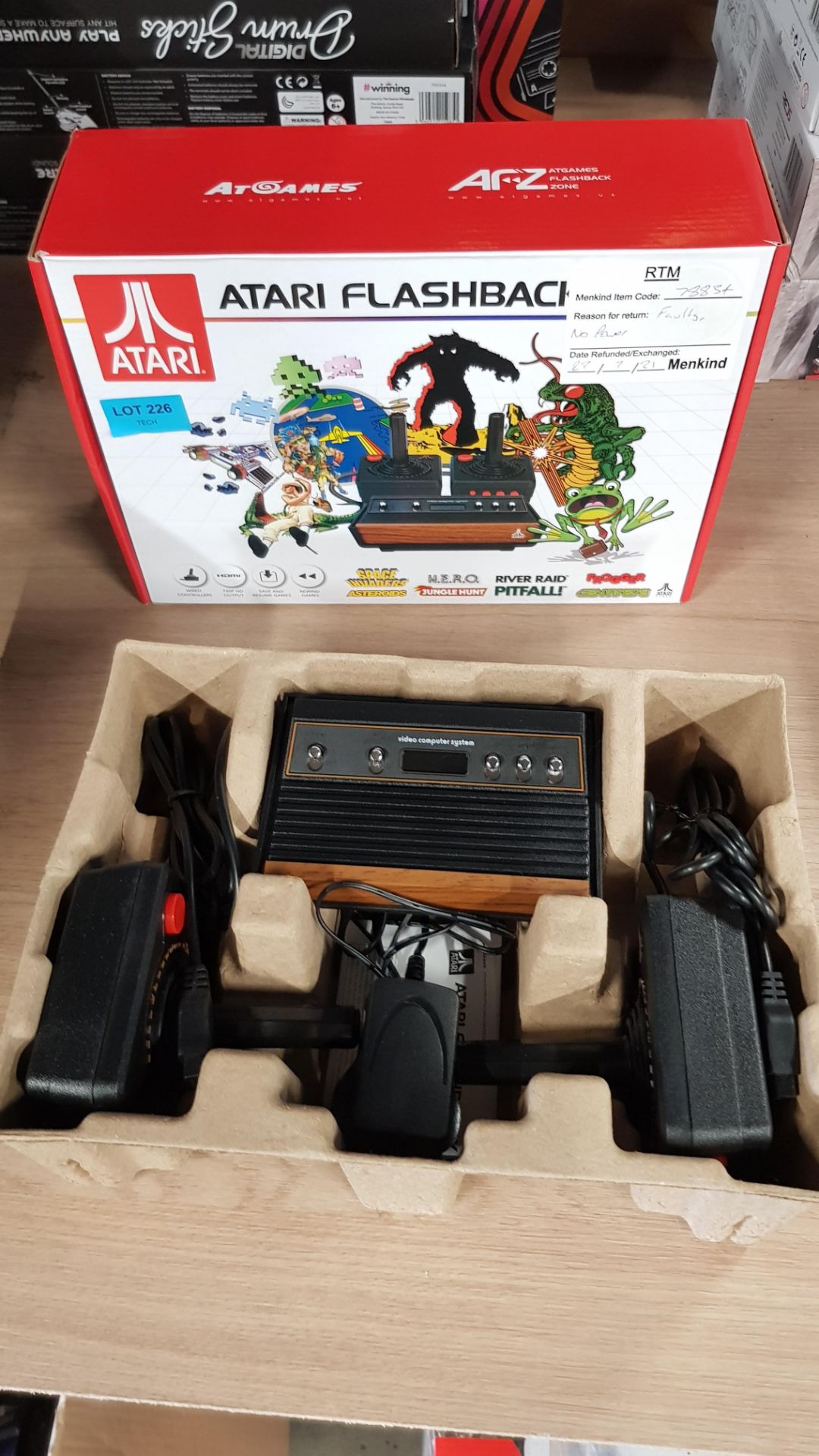 (6E) RRP £75. Atari Flashback X Retro Console With 110 Games. (Unit Has Return To Manufacturer S... - Image 9 of 10