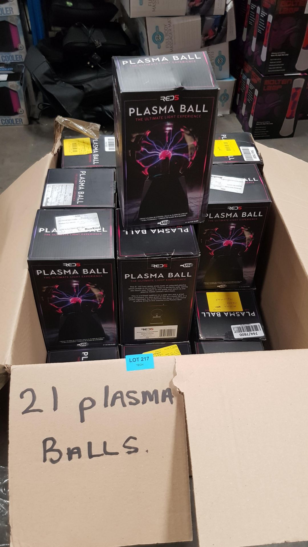(5N) Lot RRP £525.00. 21x Red5 Plasma Ball RRP £25.00 Each. (All Units Have Return To Manufactu... - Image 8 of 8