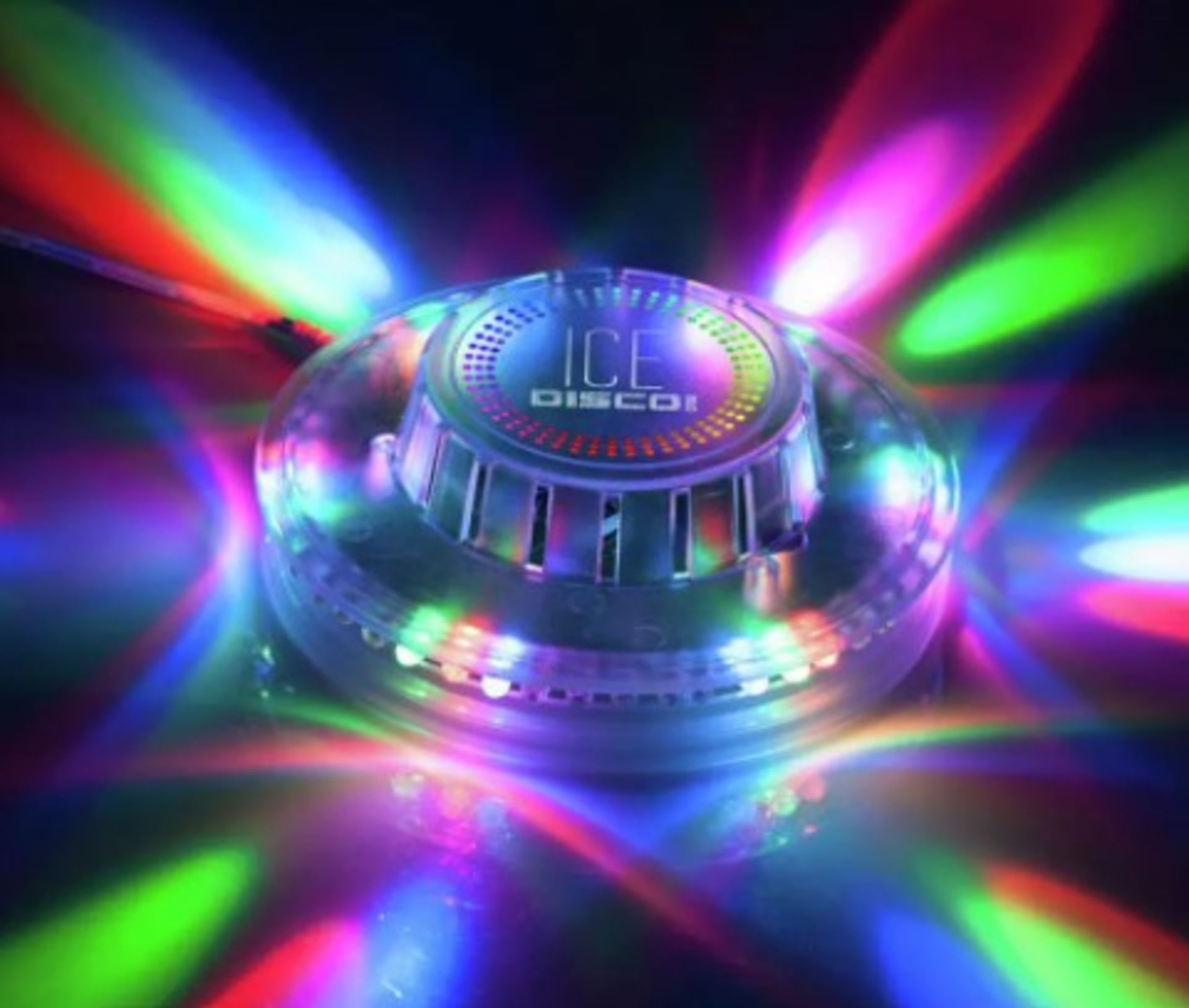 (5N) Lot RRP £495.00. 33x Disco 360 Ice Light Responsive Light Show RRP £15.00 Each. (All Units...