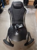 (10H) RRP £299.99. X-Rocker Monsoon RGB 4.1 Neo Motion LED Gaming Chair. (Lot Contains Chair Bod...