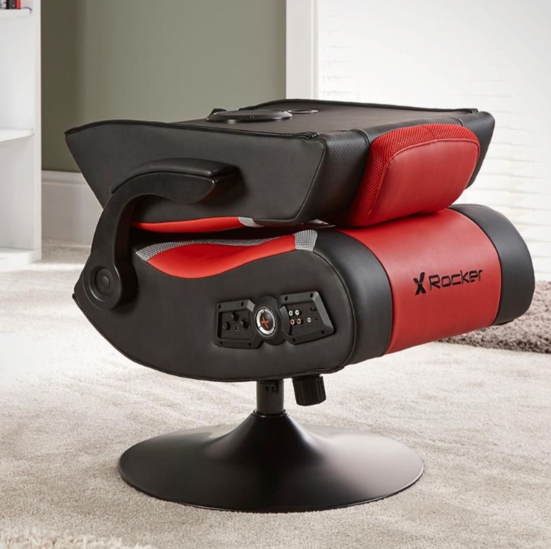 RRP £199.99. X-Rocker Vision Pedestal Chair. (Contents Appear As New). Console Compatible, 2.1... - Image 7 of 9
