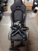 (10G) RRP £399.00. X-Rocker Evo Elite 4.1 RGB LED Pedestal Chair. (Lot Contains Chair Body, 2x...