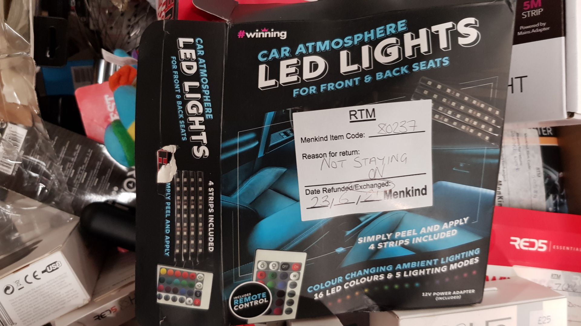 (5L) Lucky Dip ÛÒ Contents Of Box. Mixed Items To Include Red5 5M Strip Light RC. He Bluetooth E... - Image 13 of 17