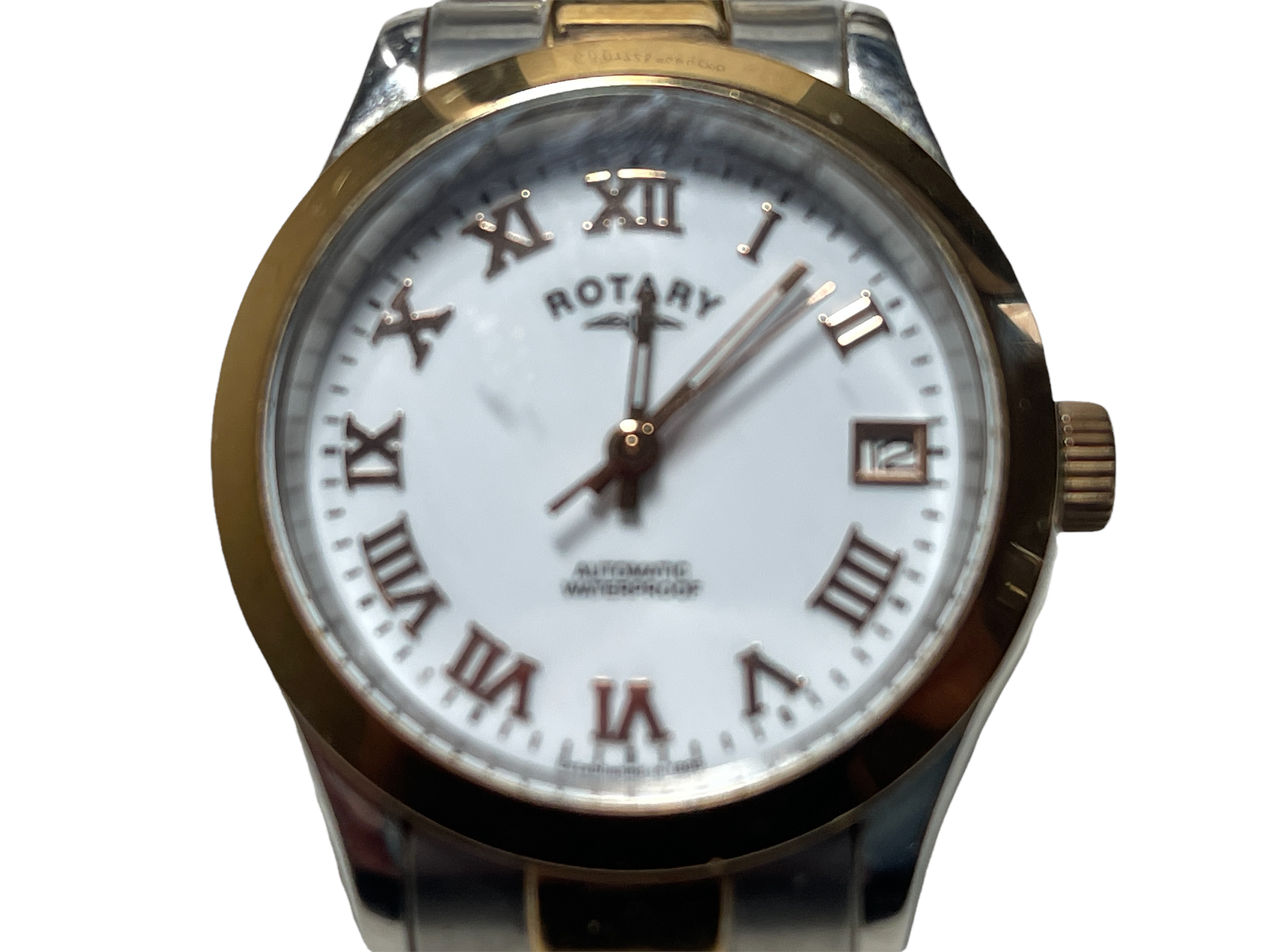 Returns or lost property from our private jet charter. Rotary ladies automatic watch - Image 3 of 8