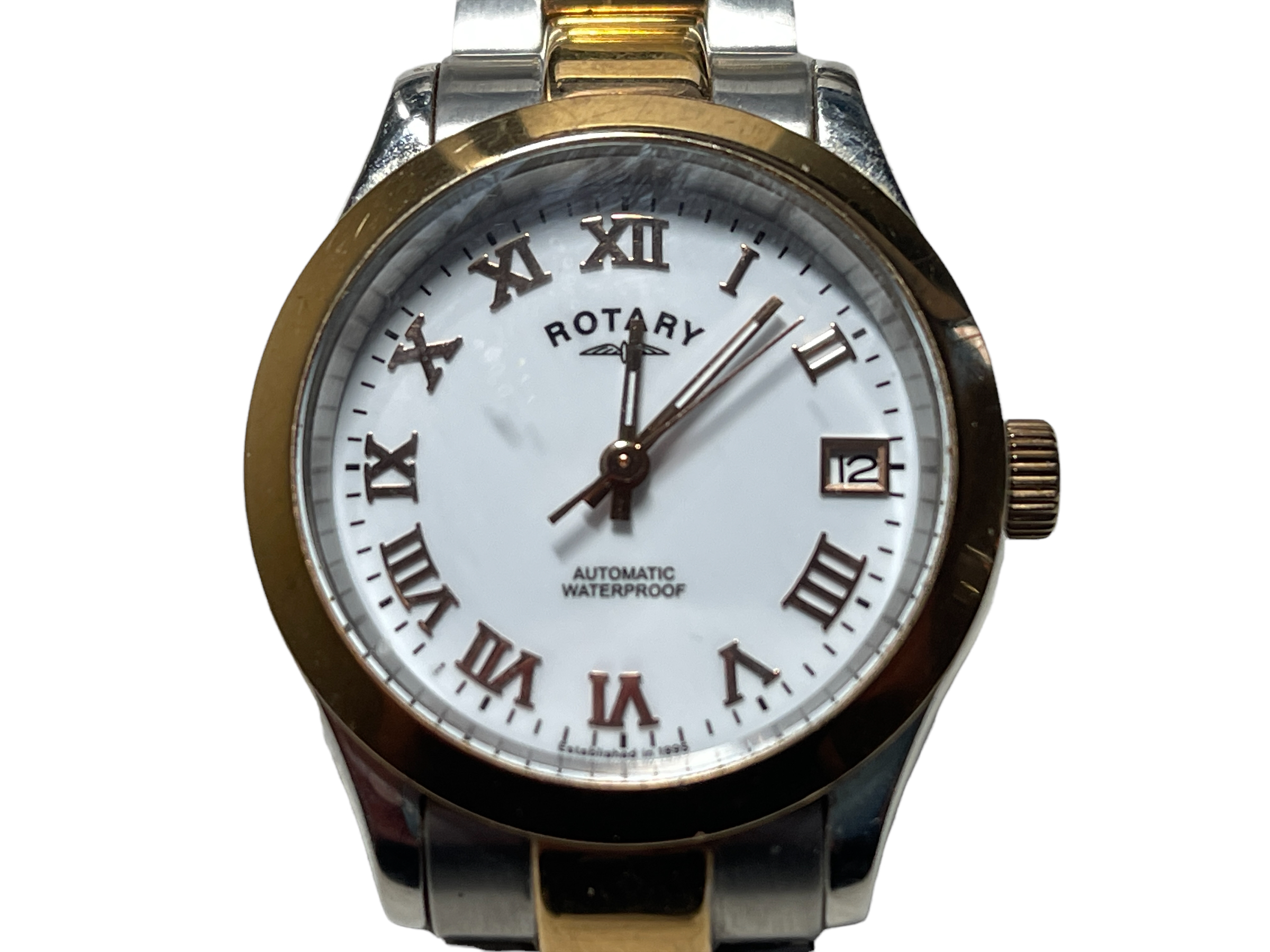 Returns or lost property from our private jet charter. Rotary ladies automatic watch