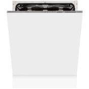 Hoover HDI 1LO38S-80 Built-In Fully Integrated Dishwasher