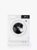 John Lewis & Partners JLBIWD1405 Integrated Washer Dryer, 7kg/4kg Load, 1600rpm Spin,