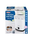 (85/R8) 3x Nuby Baby Items. 1x I Sterlise And Dry Electric Steam Steriliser & Dryer RRP £83. 1x
