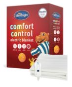 (55/8I) 3x Silentnight Comfort Control Electric Blanket Double RRP £35 Each. (All Units Appear