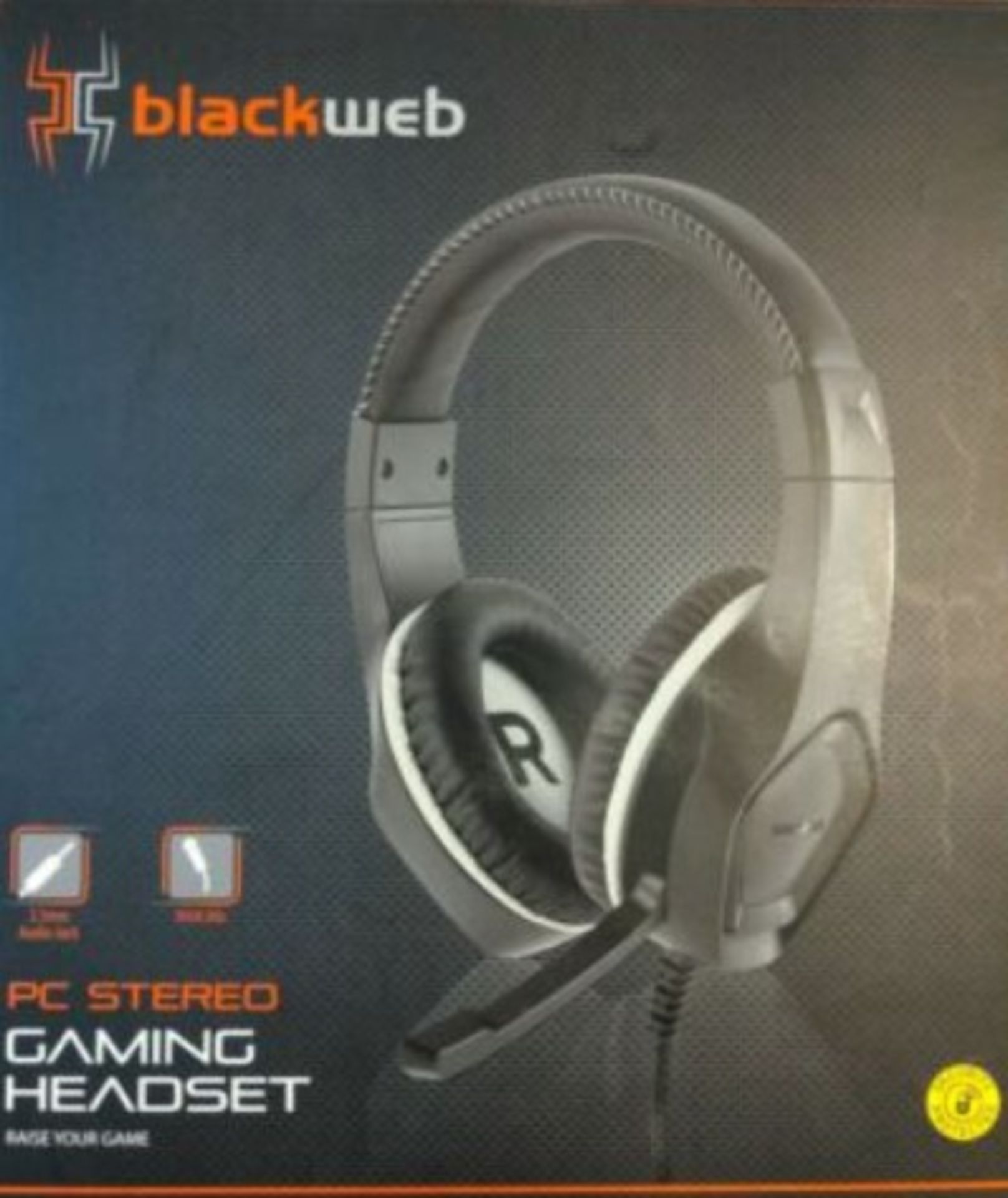(14/9C) 8x Blackweb Headset Items. 1x Virtual 7.1 Gaming Headset RRP £30. 1x PC Stereo Gaming - Image 2 of 6