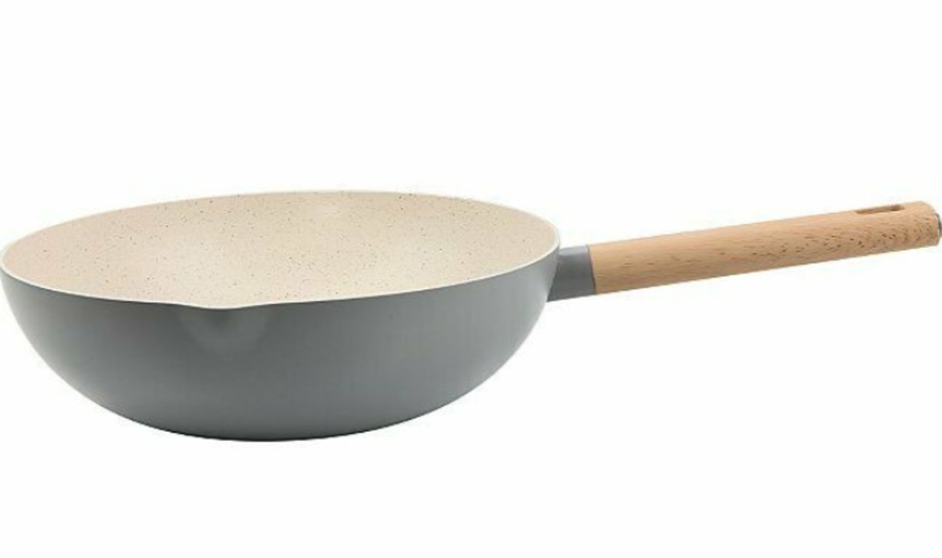 (114/R8) Simplicity 4 Piece Pan Set. (1x 28cm Saute Pan, 1x 28cm Wok, 1x Large Saucepan With Li - Image 2 of 6