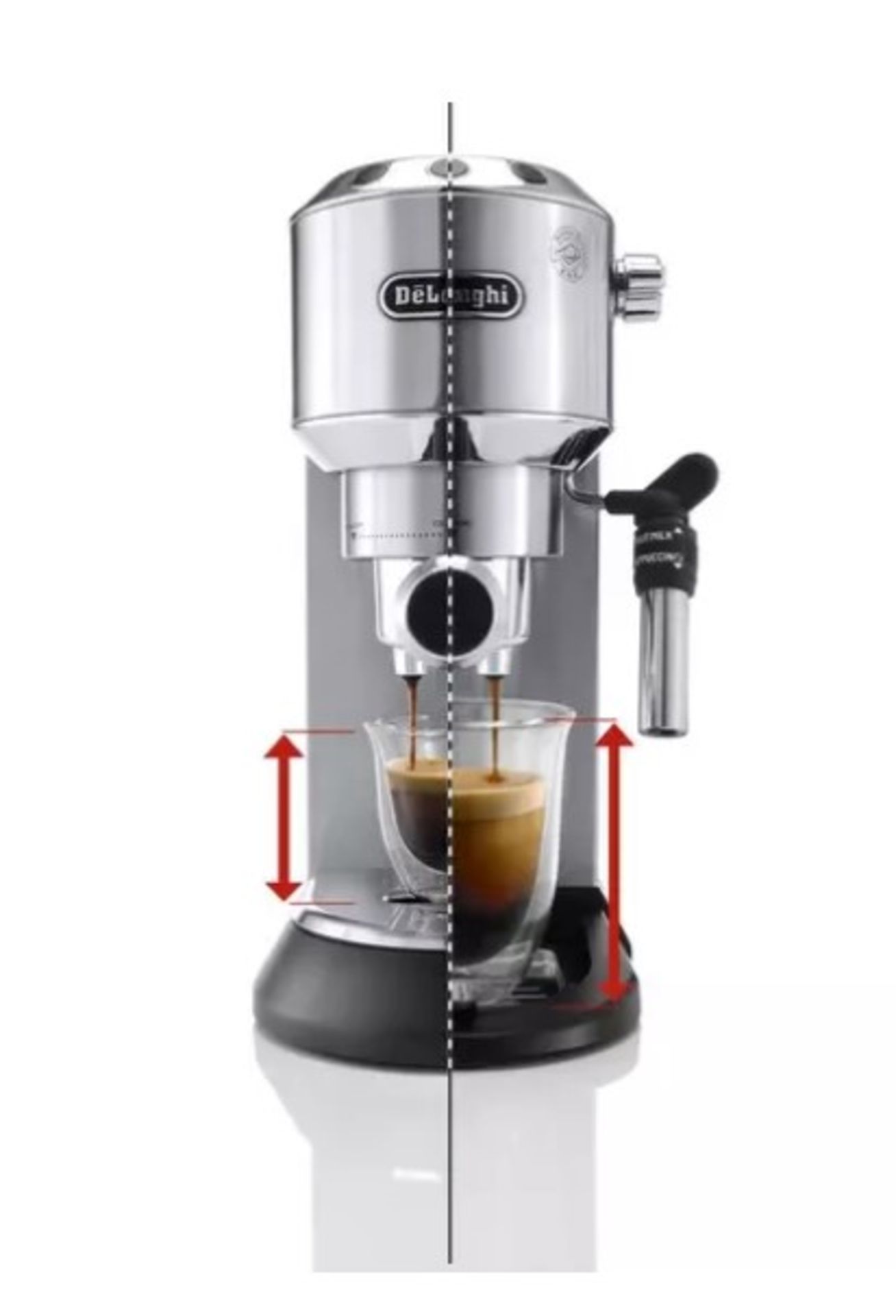 (125/R8) 4x Mixed Coffee Machines. 1x DELONGHI Dedica EC685M Coffee Machine €“ Silver RRP £219. - Image 3 of 16