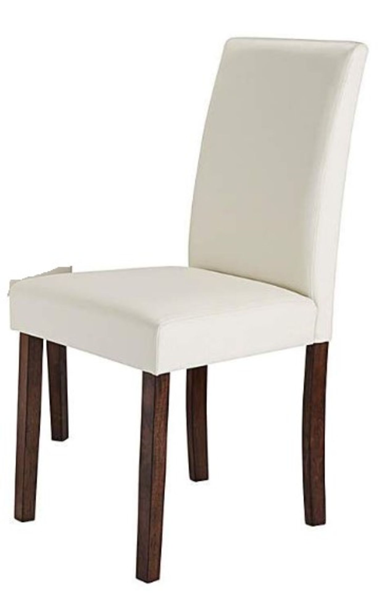 (186/5B) 3x Chair Items. 1x Mia Faux Leather Dining Chair Cream RRP £54.50 (QF845). 2x Mixed St