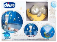 (86/R8) 4x Baby Items €“ All Appear As New. 1x Chicco Next2Moon 3 In 1 Cot Mobile With Projectio