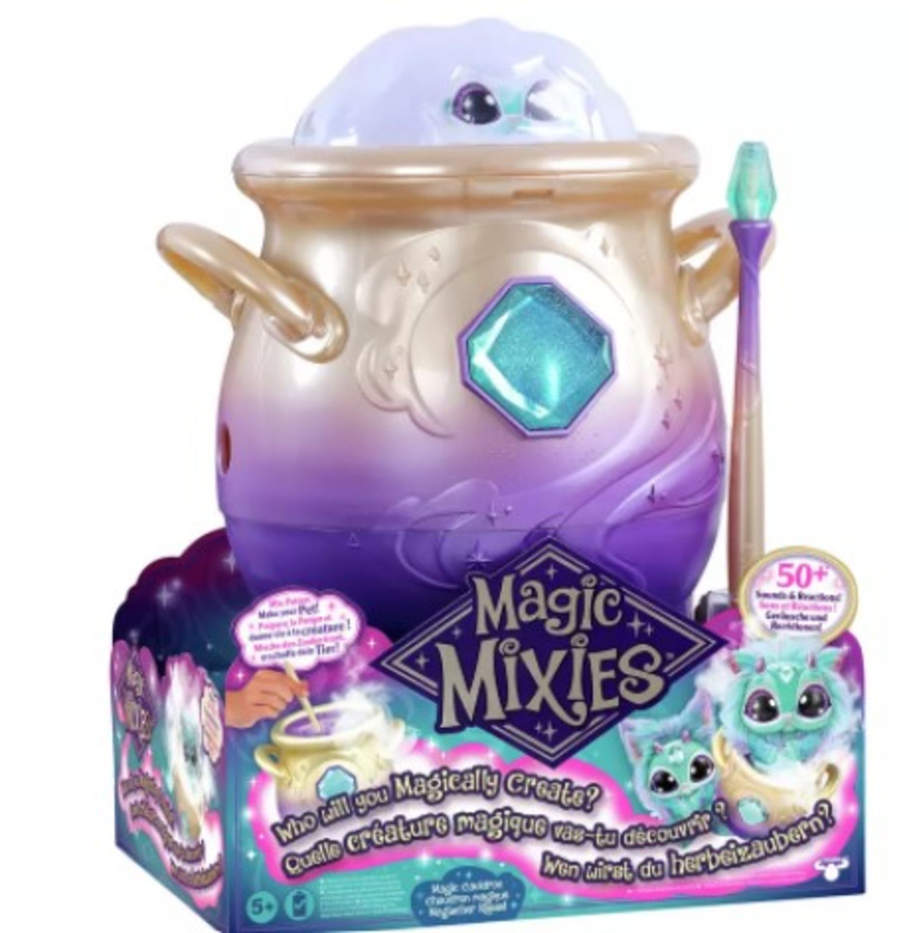 (99/R8) RRP £75.00. Moose Magic Mixies Cauldron Blue (New Item).