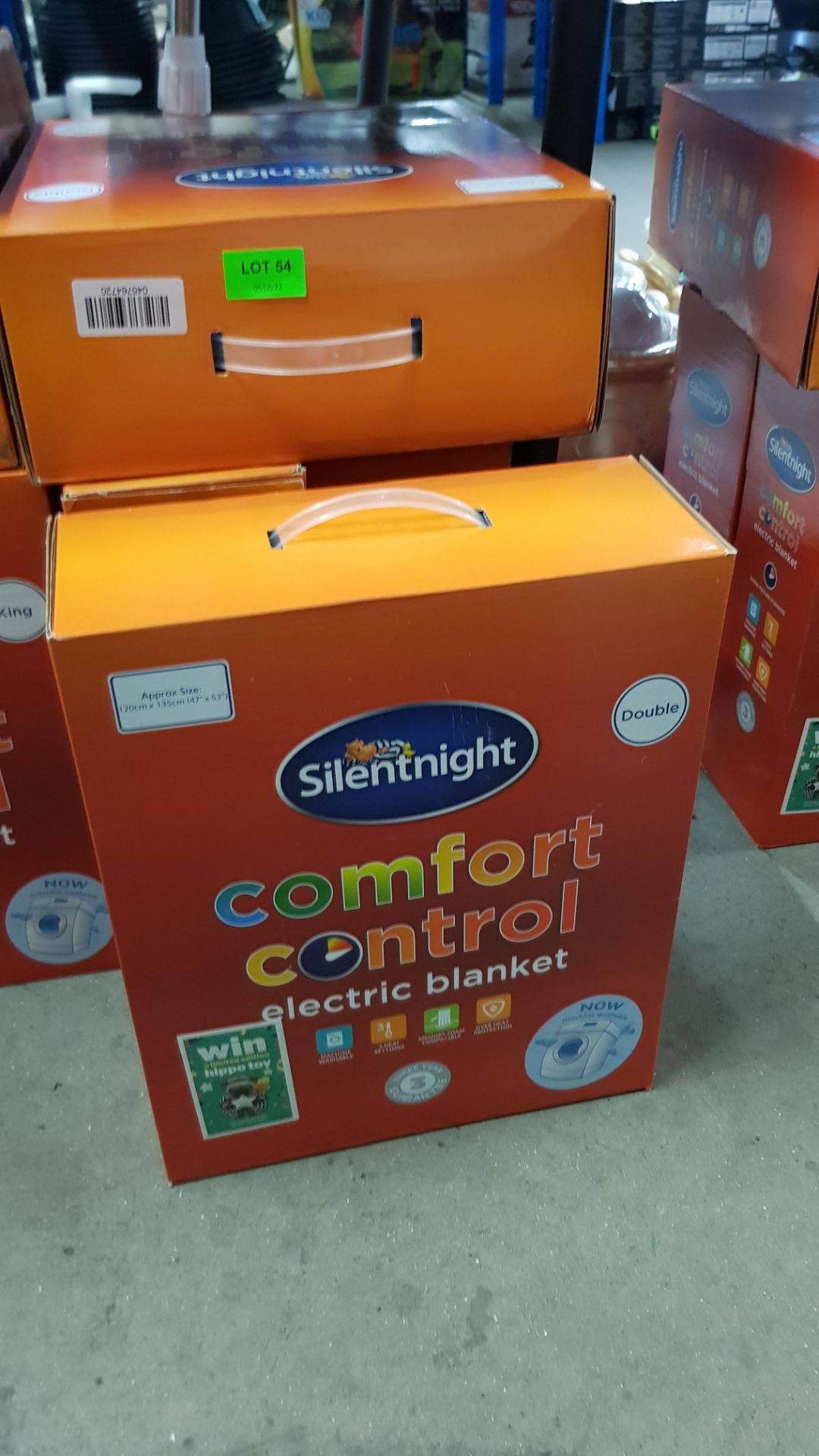 (54/8I) 4x Silentnight Comfort Control Electric Blanket Double RRP £35 Each. (All Units Appear - Image 2 of 2