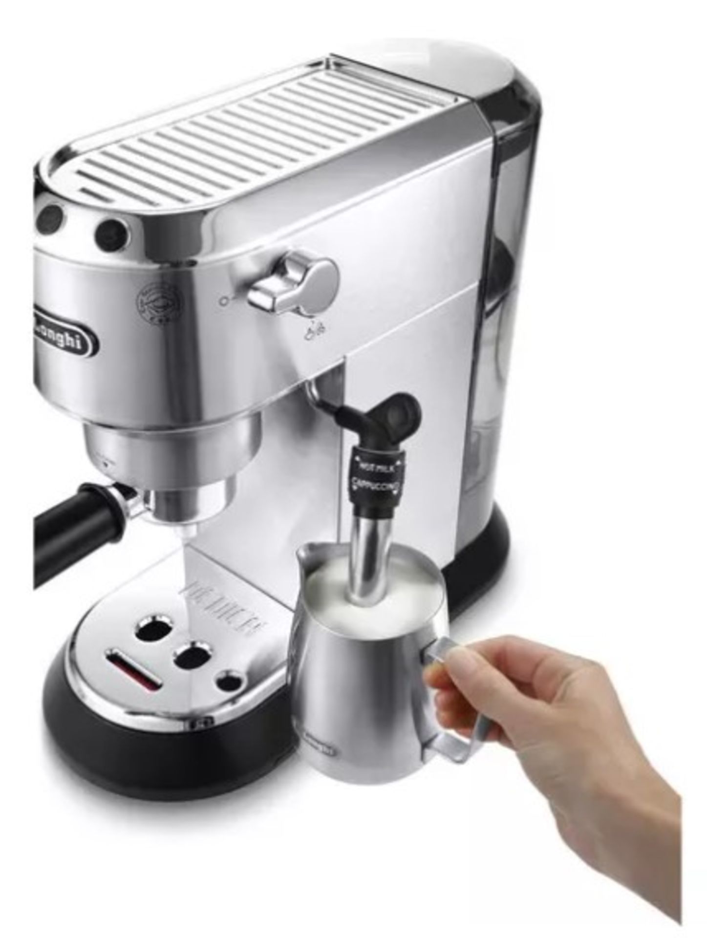 (125/R8) 4x Mixed Coffee Machines. 1x DELONGHI Dedica EC685M Coffee Machine €“ Silver RRP £219. - Image 2 of 16