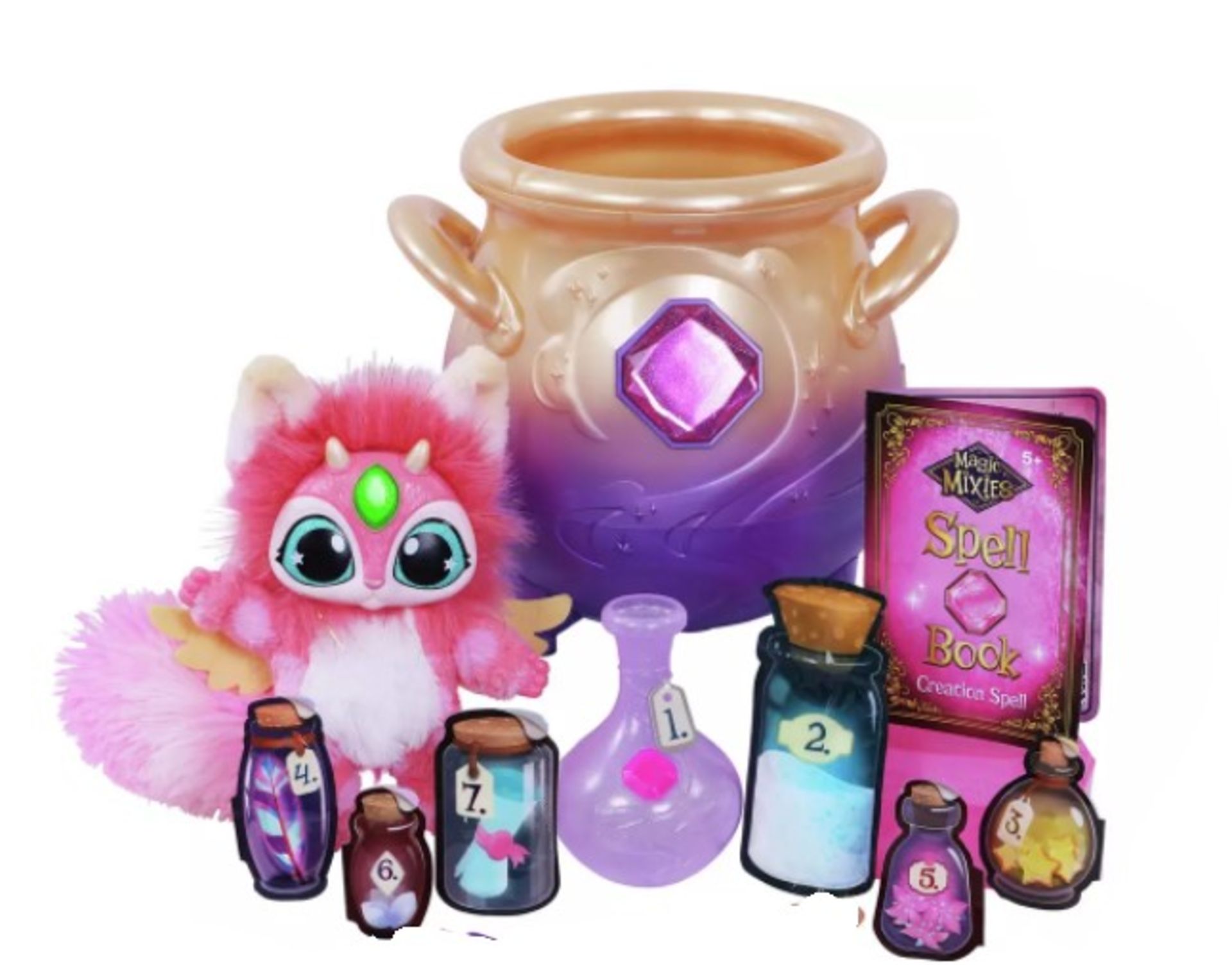 (102/R8) RRP £75.00 (When Complete). Moose Magic Mixies Cauldron Pink (New, But Stirring Item M