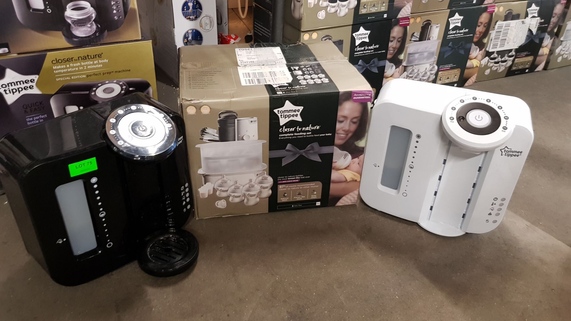 (75/R8) 3x Tommee Tippee Items. 2x Closer To Nature Perfect Prep Machine Black RRP £120 Each (1 - Image 5 of 5