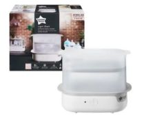 (84/R8) 5x Baby Items. 1x Tommee Tippee Super Steam Advanced Electric Steriliser White RRP £49.