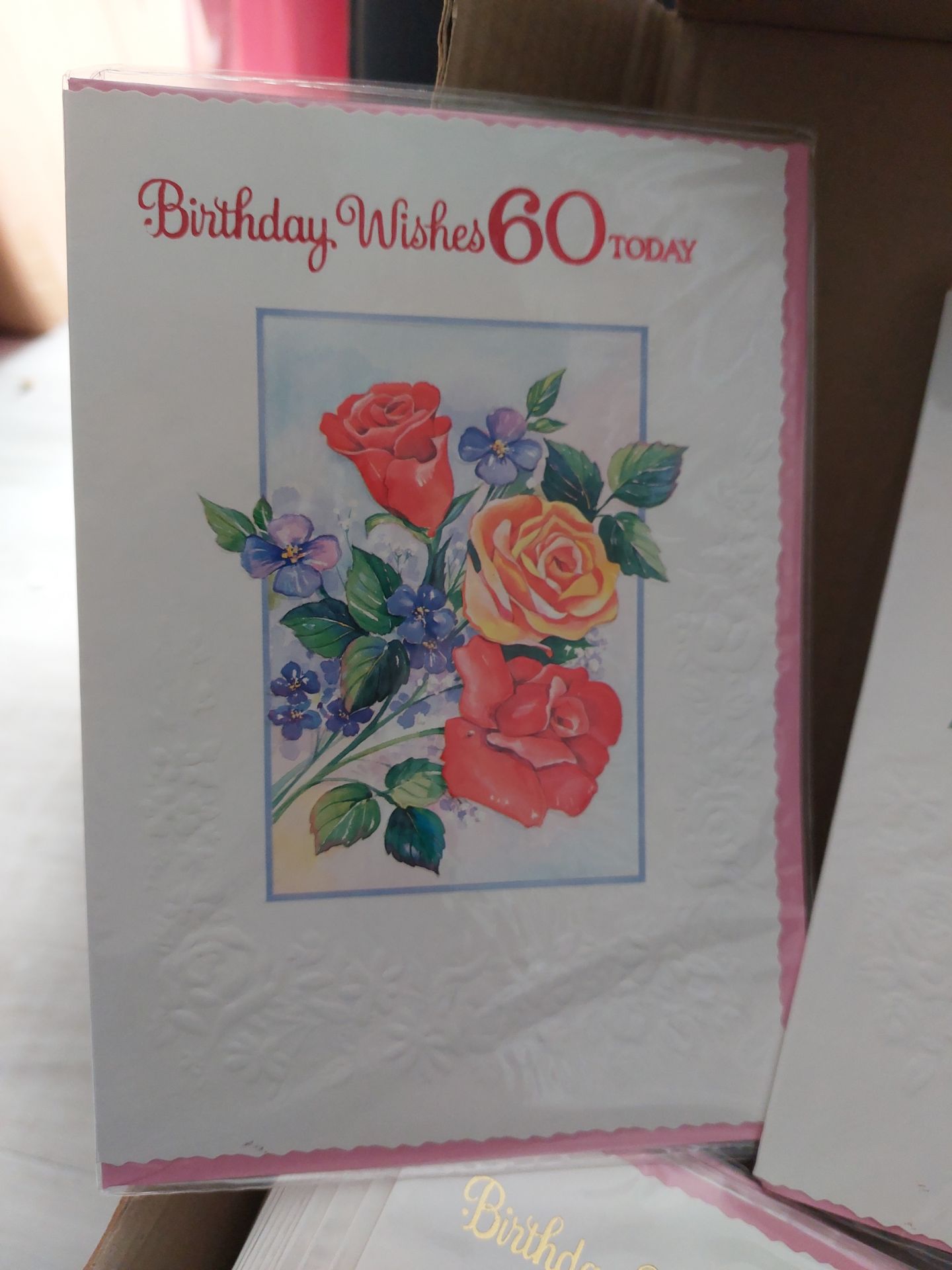 Box of 60th Birthday Cards - Image 2 of 5