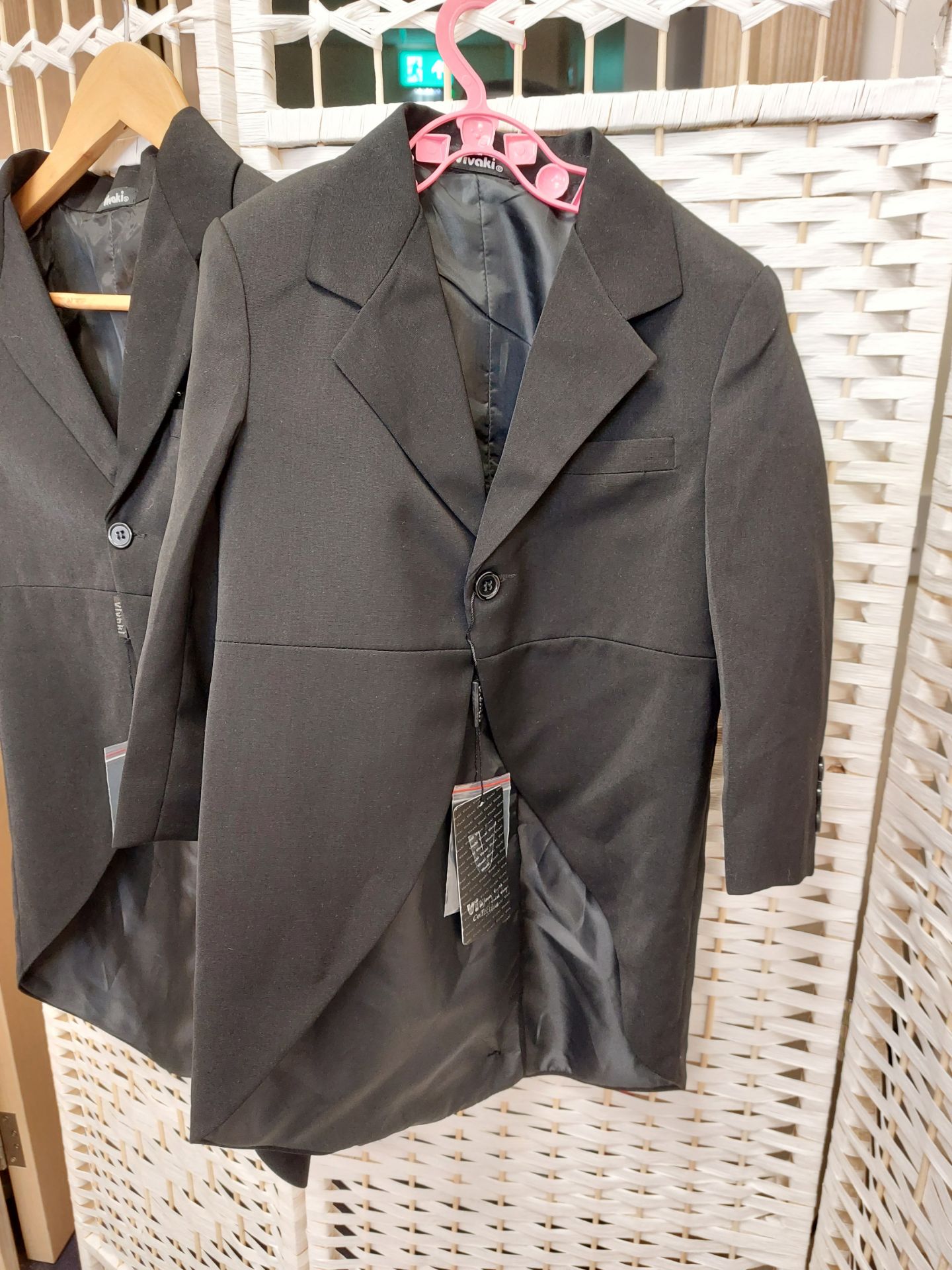 2 x Child's Grey Tailcoat Jackets New - Image 3 of 3